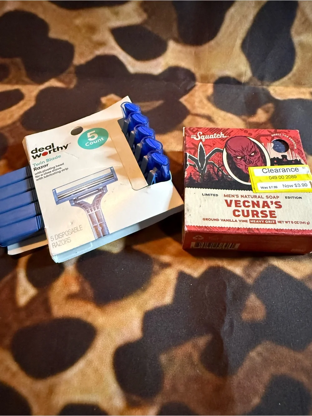Deal Worthy Men’s Disposable Razor - Blue (5 Count)